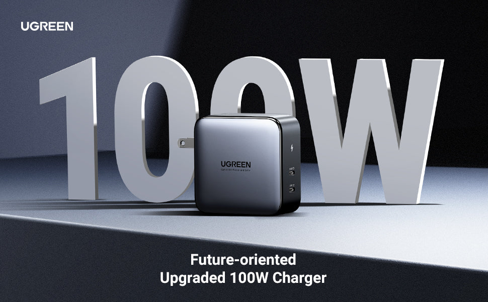 Ugreen Nexode 100W USB C Wall Charger - 2 Ports – UGREEN