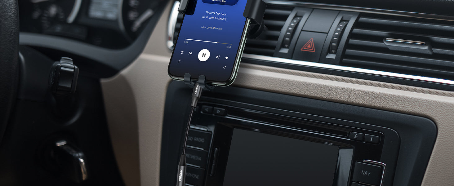 Adaptador UGREEN de auriculares MFi Lightning a 3,5mm,accesorio para iPhone  12, 11 Pro, 8, 7, Aux, 3,5mm, 10cm (30756) - Mesajil