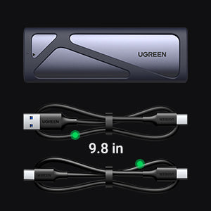 Ugreen Boitier Disque SSD Externe M.2 NVME M-key USB 3.2 Gen 2 (60354)