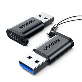 UGREEN 5.1 Receptor transmisor 2 en 1 Adaptador USB inalámbrico Micrófono  incorporado Audio de 0.138 in Bluetooth Dongle Driver Free para TV, estéreo