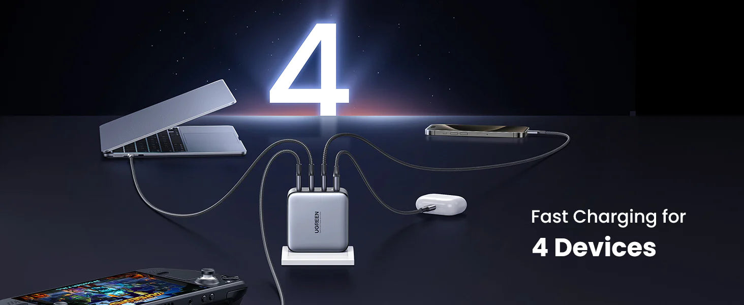 4 Ports Wall Charger