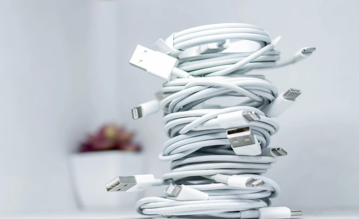Apple iPhone and iPad charging cables