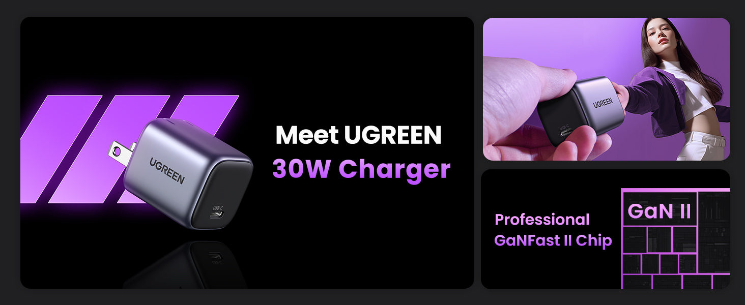 Ugreen Nexode 30W USB C Charger – UGREEN-MX