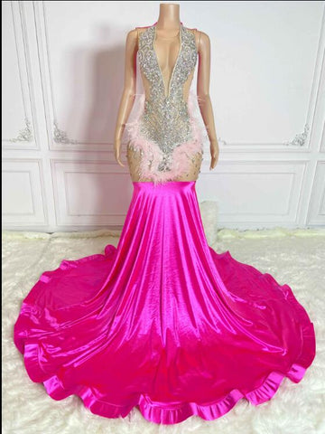 Rosy Glamour Gowns