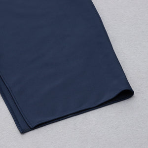 Dark Blue Bandage Dress HB79460 8