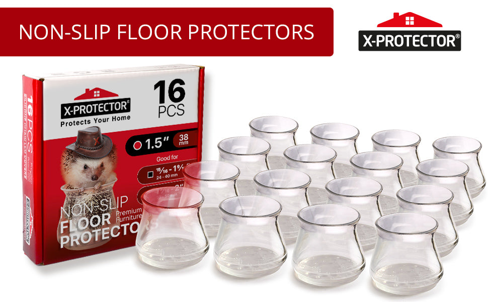 Silicone Chair Leg Floor Protectors