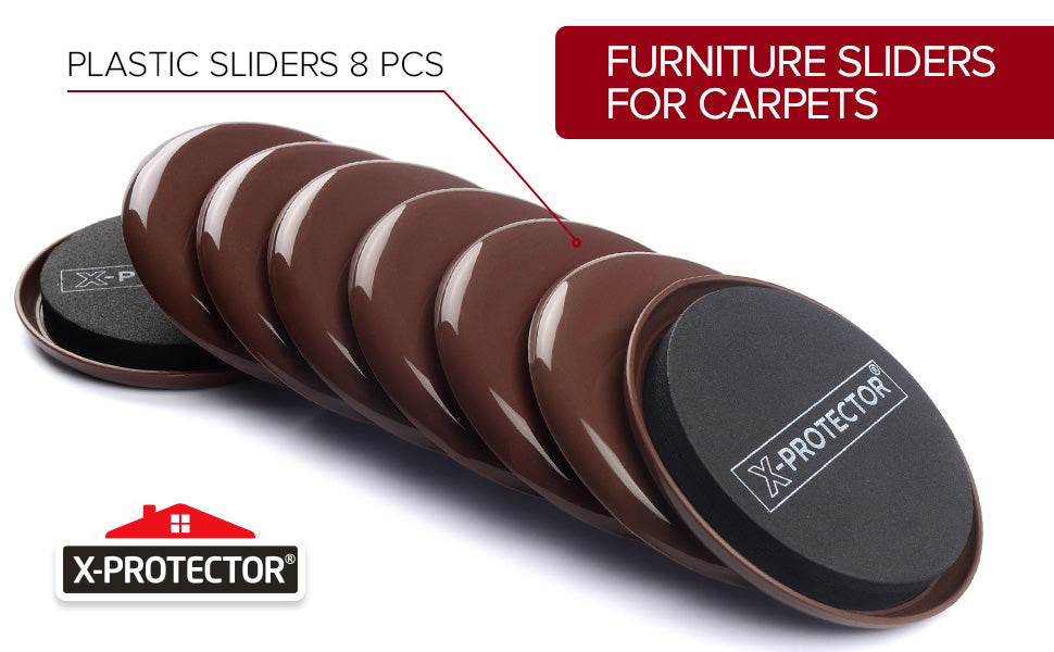 Furniture Sliders for Carpet