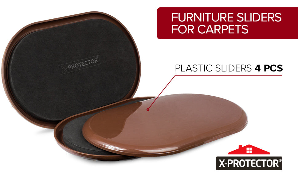 Furniture Sliders for Carpet