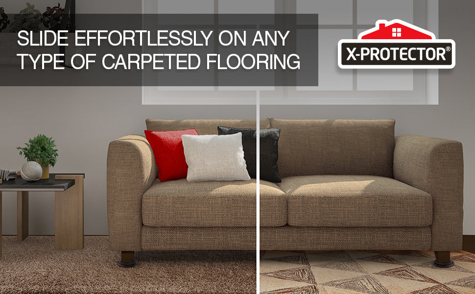 Furniture Sliders for Carpets