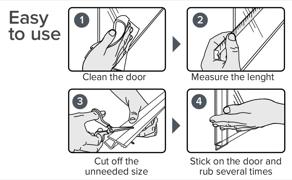 Shower Door Side Seal