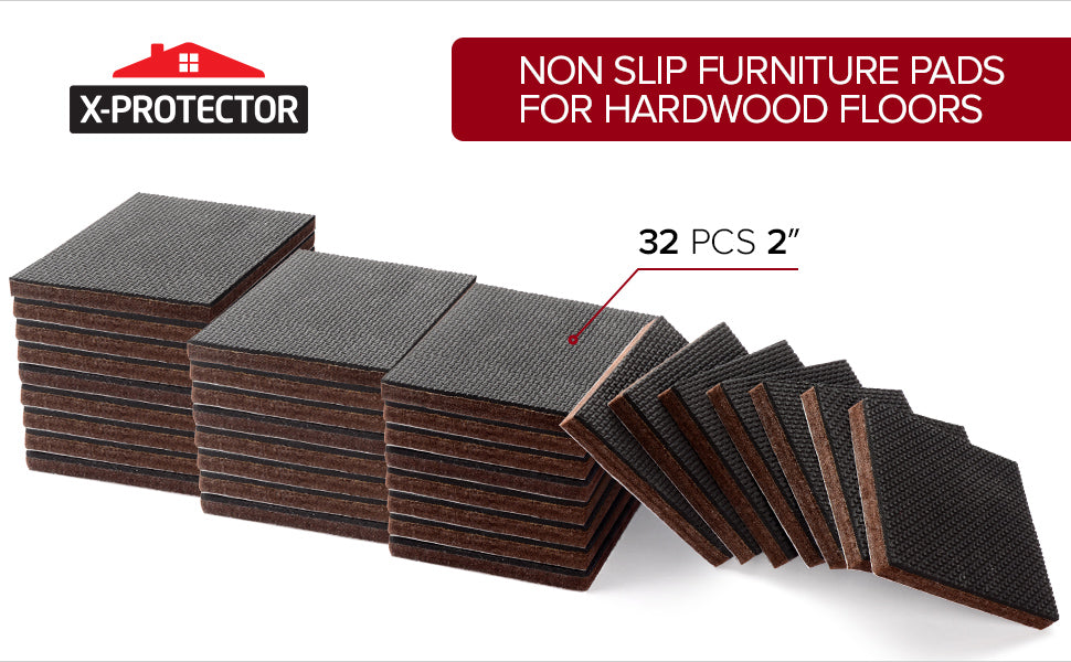 Non Slip Furniture Pads for Hardwood Floors