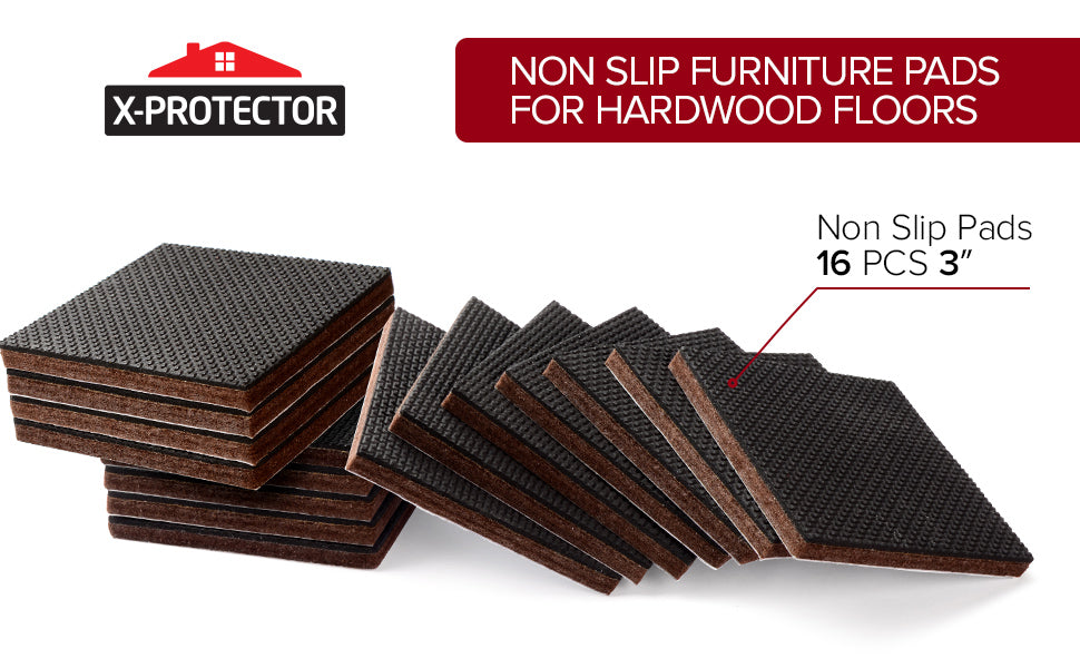 Non Slip Furniture Pads for Hardwood Floors