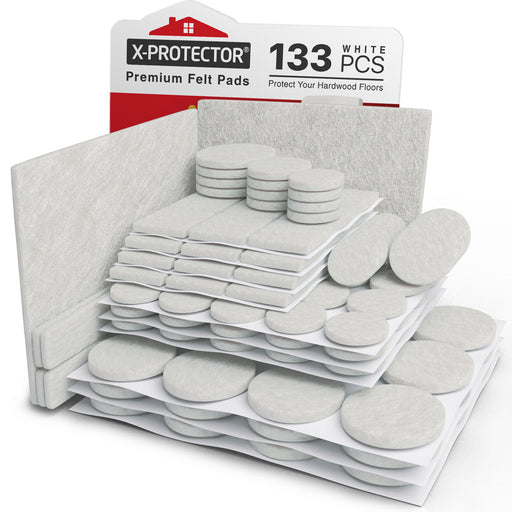 Felt Furniture Pads X-PROTECTOR - 48 PCS 1 - Felt Pads Floor