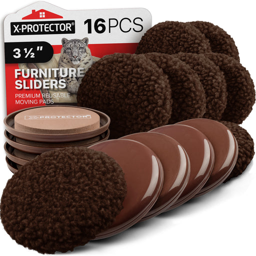 Furniture Sliders - 16 Multi-Surface Protectors X-PROTECTOR — X-Protector