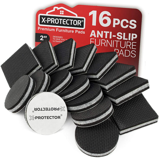 Non Slip Pads - 16 PCS Furniture Grippers