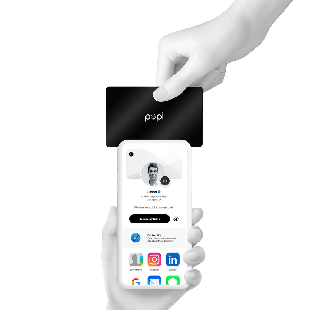 Popl digital business card