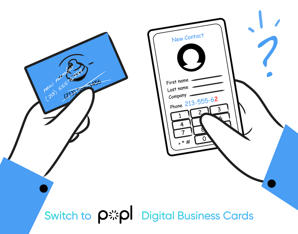 Popl digital business cards