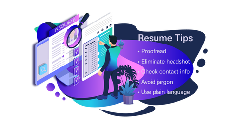 make sure your digital resume is error free