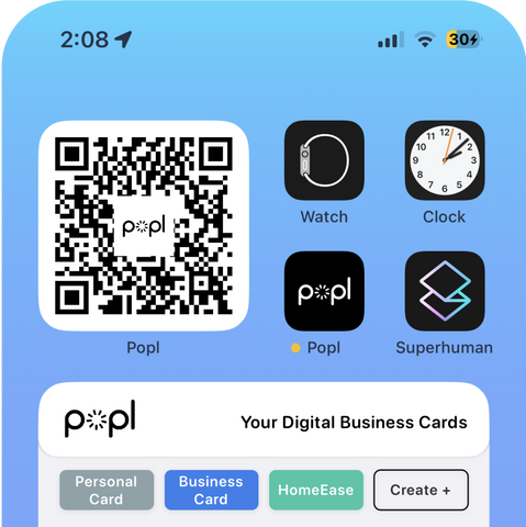 Popl qr code