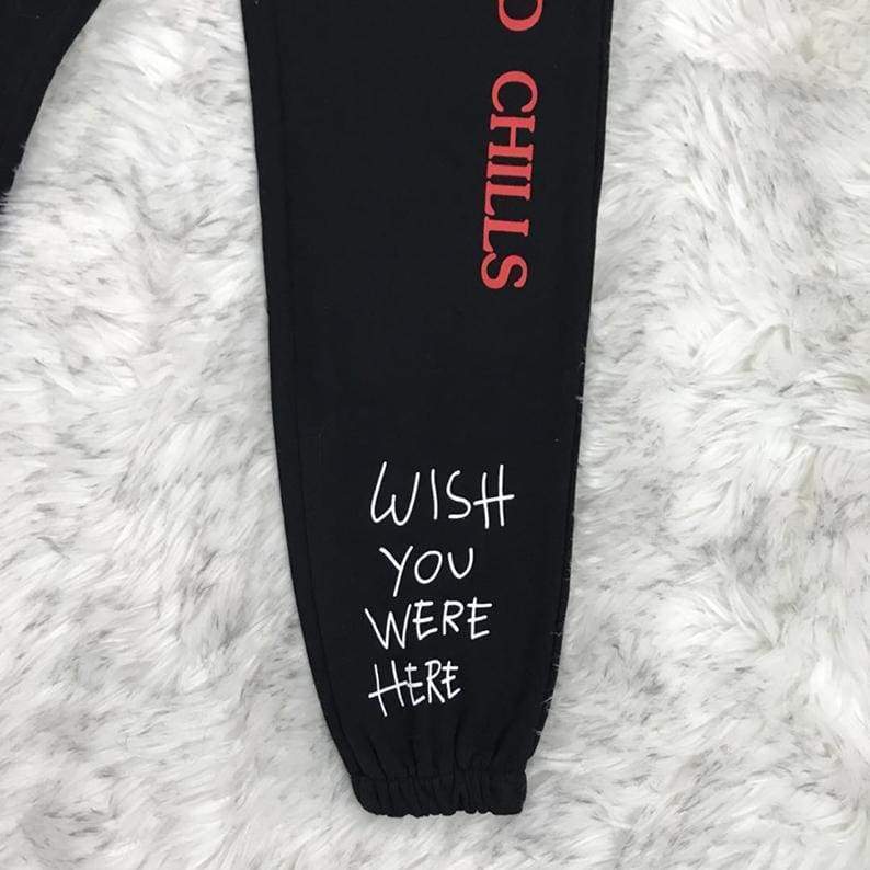 travis scott x champion astroworld peace sweatpants joggers