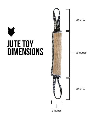 fenrir canine leaders jute toy size chart