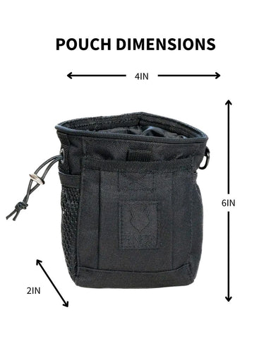 fenrir canine leaders treat pouch sizing chart