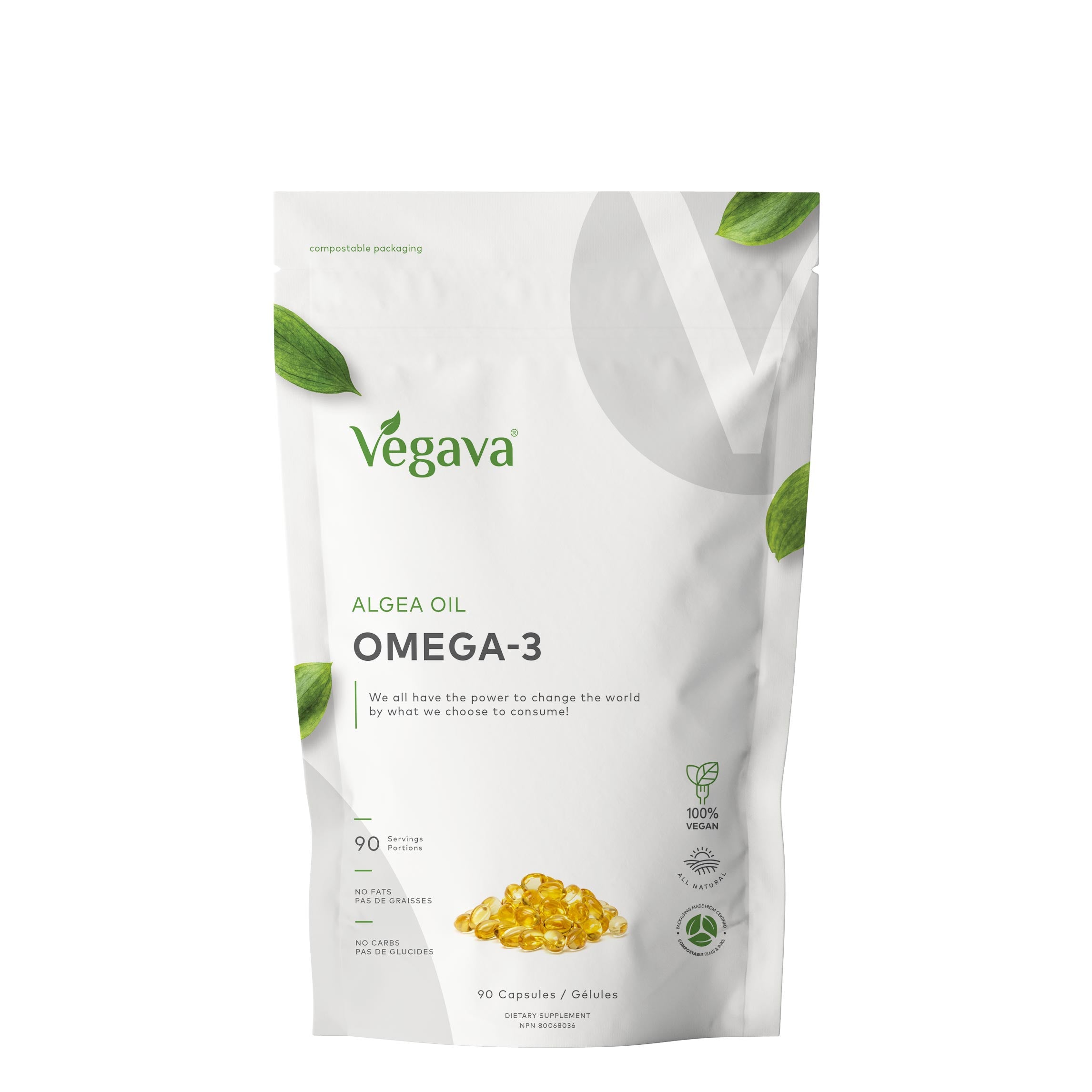 Vegan Omega-3 Algae Oil - Vegava product image