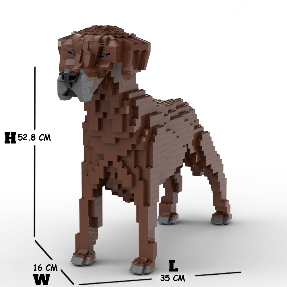 Rhodesian Ridgeback - Pet Building Kit - Build 'Em Pets