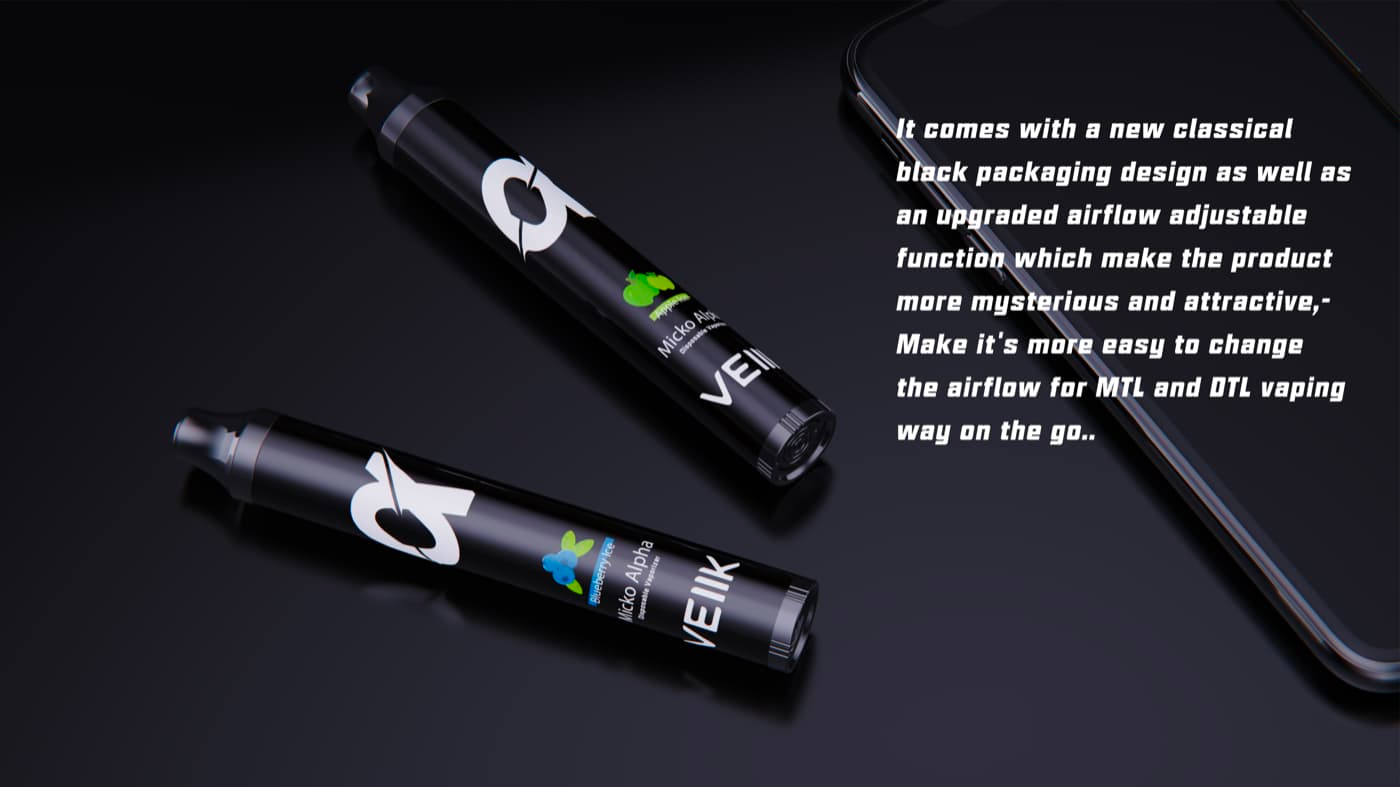 Veiik Alpha Disposable Vaporizer