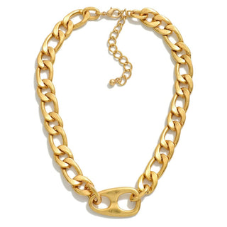 Holly Necklace- Gold