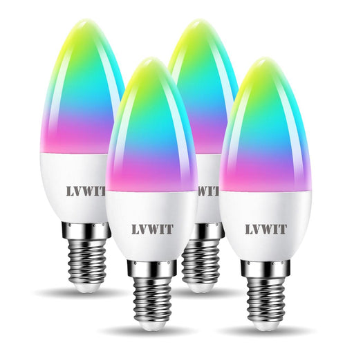 ANWIO 12W Ampoule LED E27 WiFi et Bluetooth, Ampoule Connectée Alexa A70  Dimmable, Tuya App Et Smart Life, 1521Lm RGB Ampoule, Pas de Hub requis,  Lot