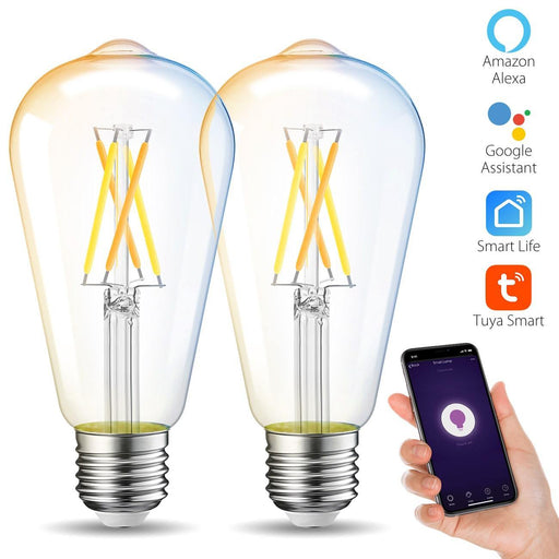 Lampadina LED SMART WI-FI Edison 6.5W E27 dimmerabile