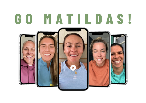 Matildas Video Messages on Swysh