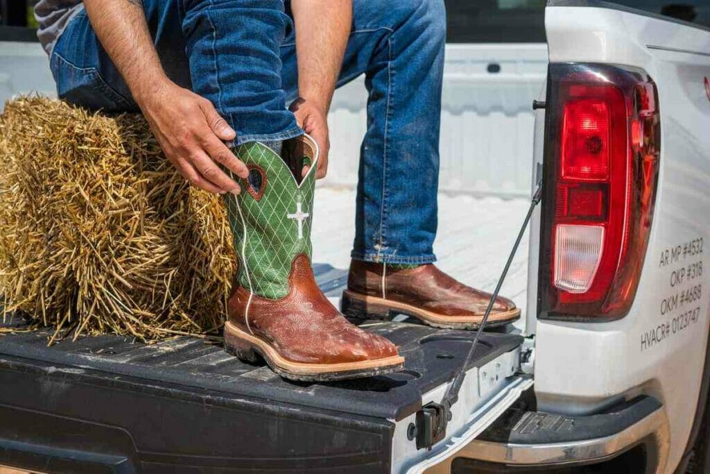 Cowboy boots —