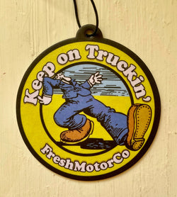 keep on truckin logo