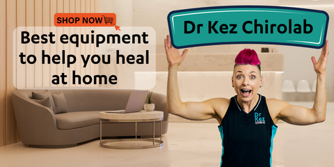 Dr Kez Chirolab shop now for products to help you to heal your foot pain from home