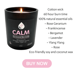 Dr Kez Chirolab Stress relief meditation calm scented soy wax candle 100% essential oils