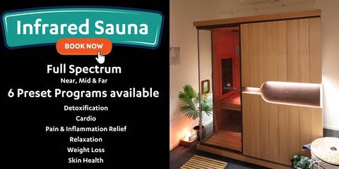 Dr Kez Chirolab Full Spectrum Infrared Sauna Session Book Now Life Balance Adjustments Watsonia