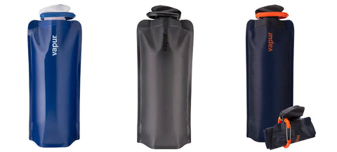 Vapur reusable collapsible water bottles