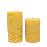 100% beeswax candles