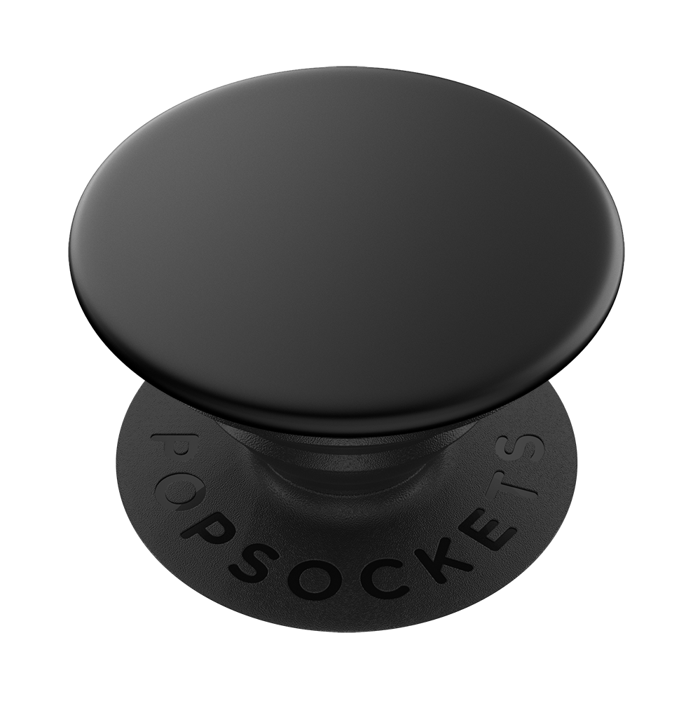 Black Aluminum PopSockets PopGrip