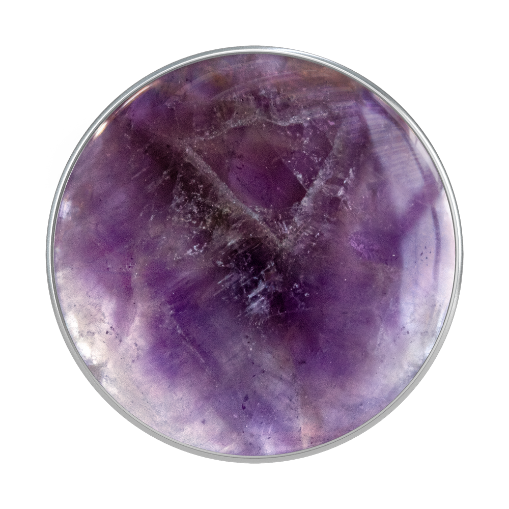 Amethyst Gemstone PopSockets PopGrip