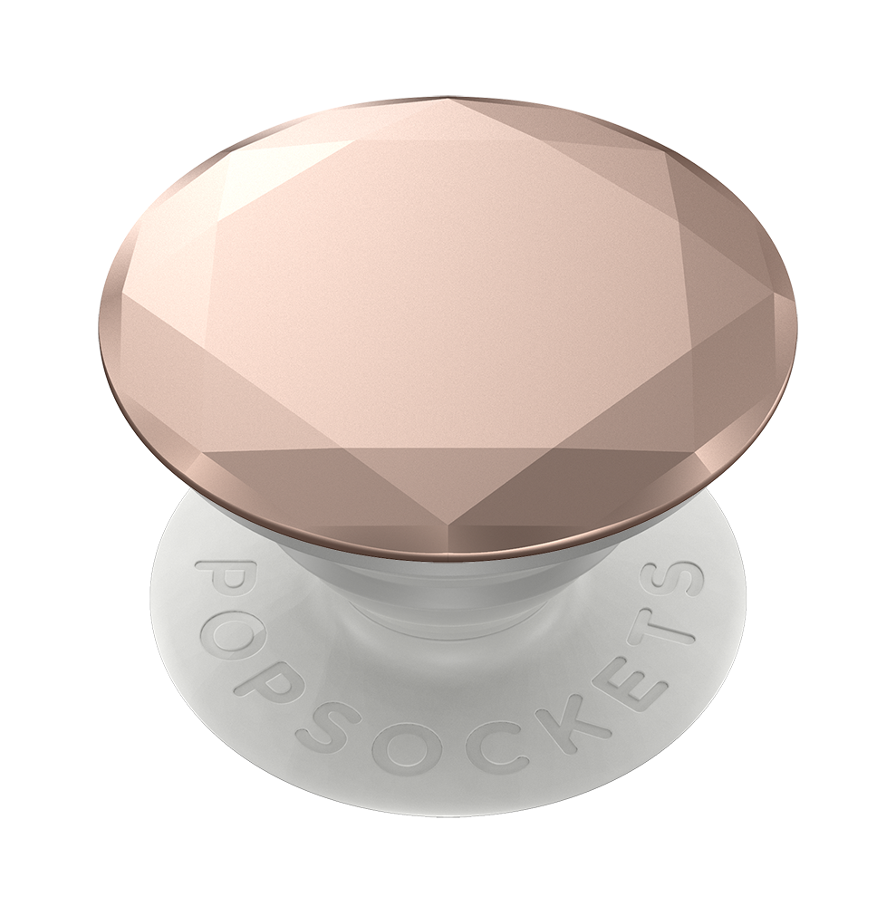 Rose Gold Metallic Diamond PopSockets PopGrip