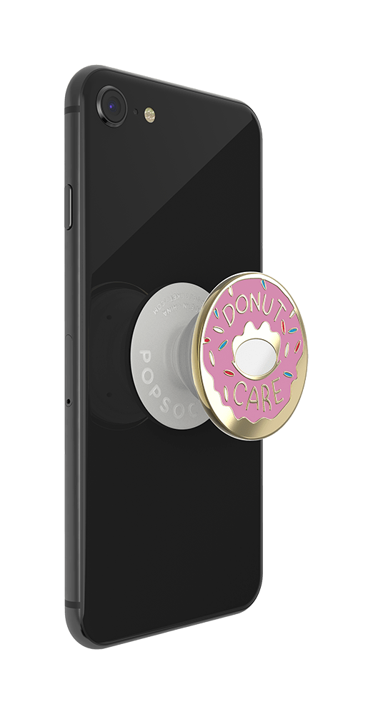 LV Gift Two Initials on Black Letter LV Monogram PopSockets PopGrip:  Swappable Grip for Phones & Tablets