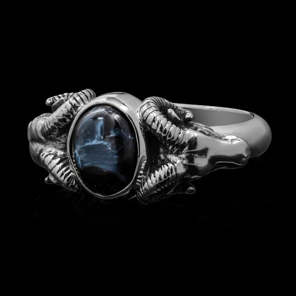 Etah Love | Sterling Silver Jewelry | The Emperor Blue Pietersite Ring