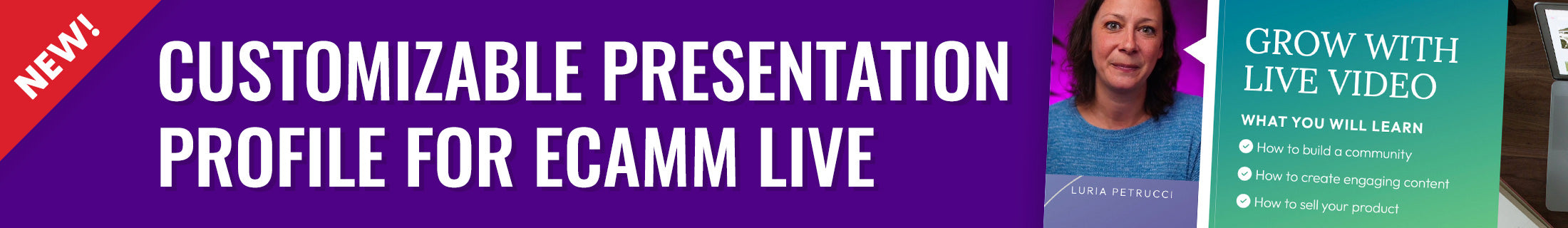 Ecamm Live Presentation Profile