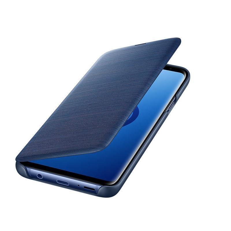 Official Samsung Galaxy S9 Plus LED  Flip Wallet Cover  Blue 