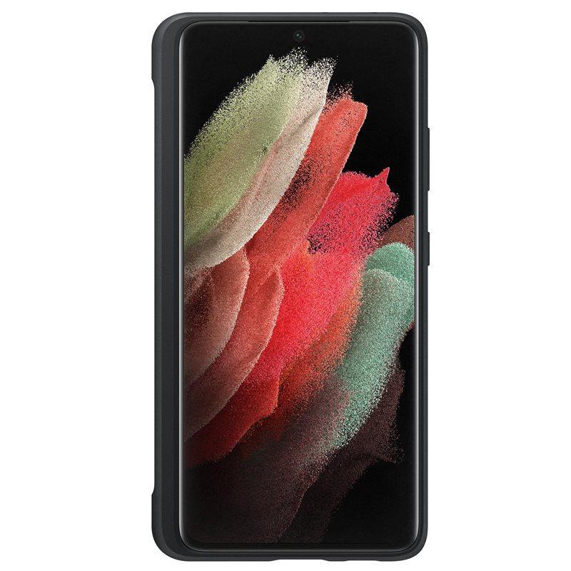 Official Samsung Galaxy S21 Ultra Silicone Case With S Pen Black Uk Mobile Store