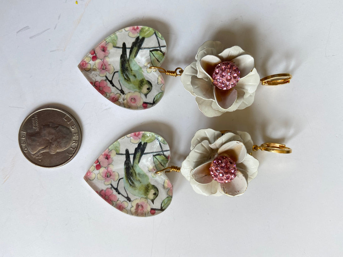 Lenora Dame Cherry Blossom Earrings
