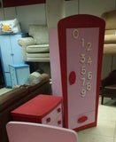 217. Pink IKEA 3PC Bedroom Furniture Set